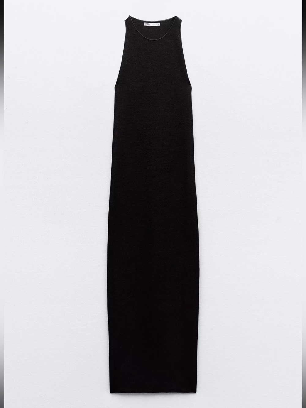 Zara Long Stretch Knit dress MED